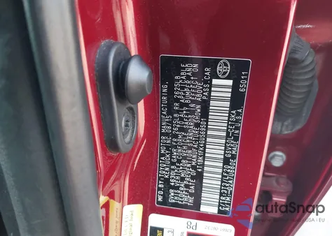 2016 Toyota Camry Xse V6 z USA, uszkodzony, nr VIN 4T1BK1FK4GU569501